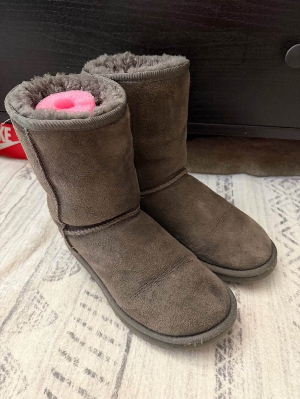 UGG Shearling Winter Boots GREY